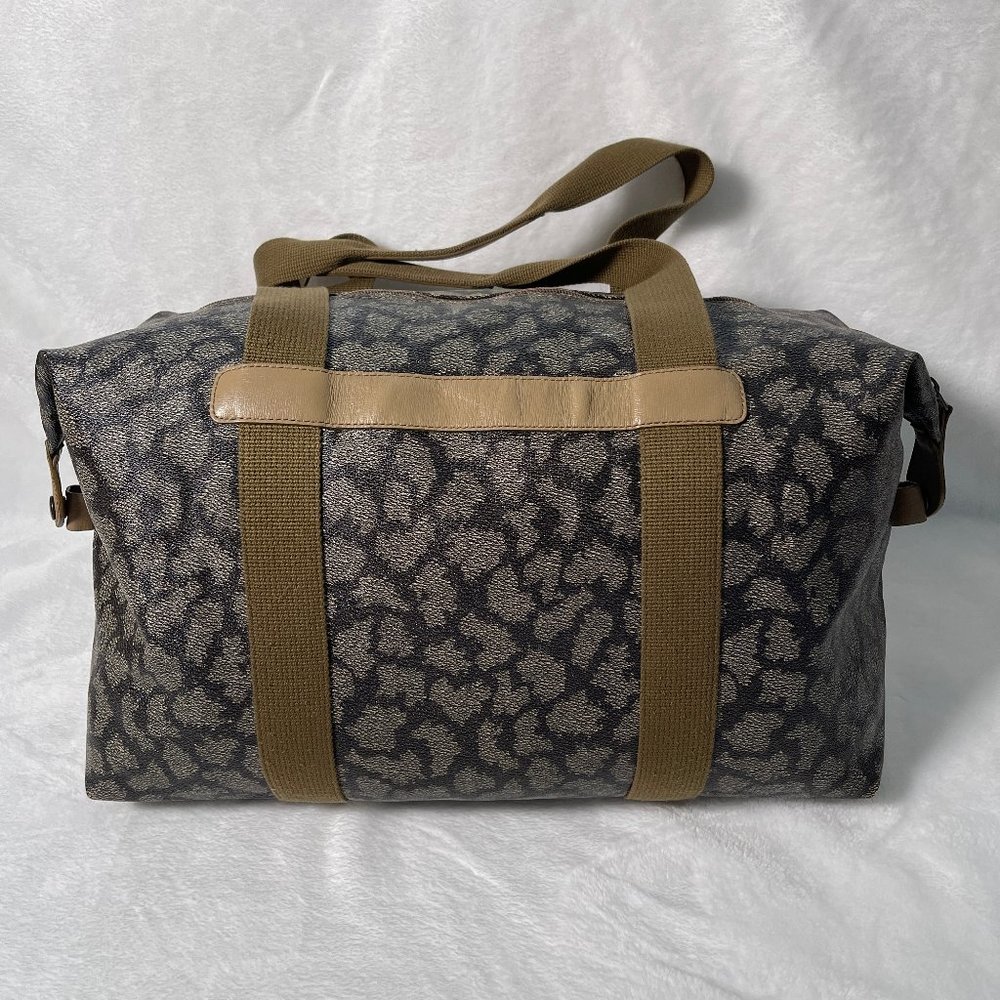Auc YSL vintage coated canvas/leather travel/shoulder XL bag - Picture 5 of 16